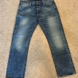 Levis 501 Button Down Jeans - 38 x 32